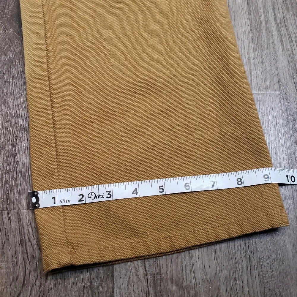 Elwood Men's 36 X 31 100% Cotton‎ Soft Canvas Camel Tan Khaki Dress Casual Pants